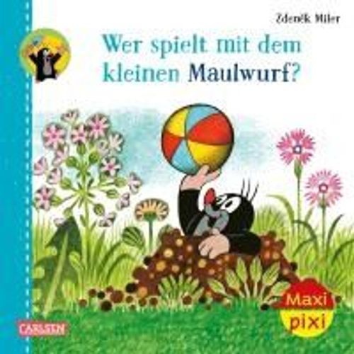 Maxi Pixi 406: Ve 5 Wer Spielt Mit Dem Maulwurf? (5 Exemplare)    Format Livre-CD 