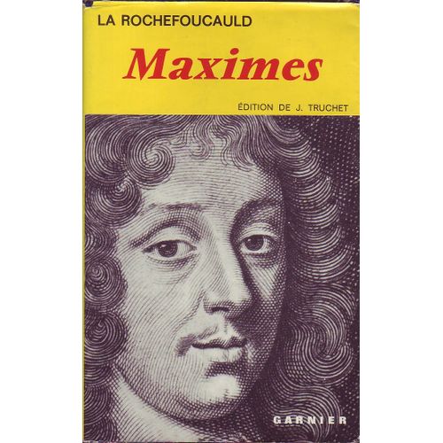 Maximes   de La Rochefoucauld  Format Broch 