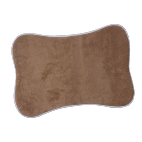 Maxxpro Tapis Gamelle, Tapis Nourriture Absorbant Chien 35,5x50 Cm, Accessoires Chats Et Chiens, Marron