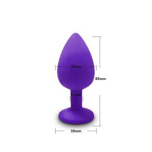 Mayor-Plug Anal Intrieur En Silicone Souple Pour Hommes Et Femmes,Diffrentes Tailles Avec Poignes Amovibles,Balle - Ap-M-Pu-E59