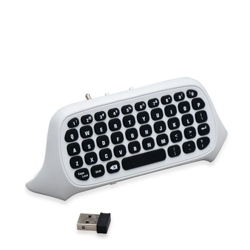Mcbazel Clavier Portable Sans Fil 2.4g Mini Manette Pour Xbox Series X/Series S/Xbox One Slim/Xbox One/Xbox One S/Xbox One X Controller Prise En Charge De La Prise Audio 3,5 Mm