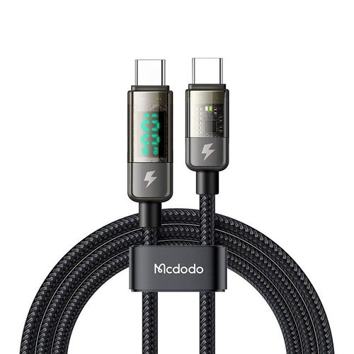 Mcdodo Ca-3610 Usb-c To Usb-c Cable, Auto Power Off, Pd 100w, 1.2m (b