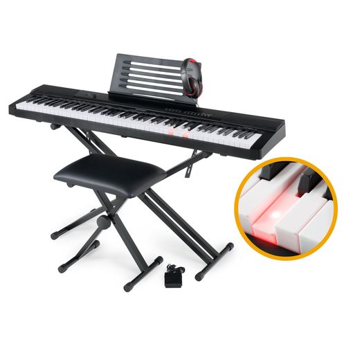 Mcgrey Sk-88lt Clavier Avec Touches Lumineuses Super Kit
