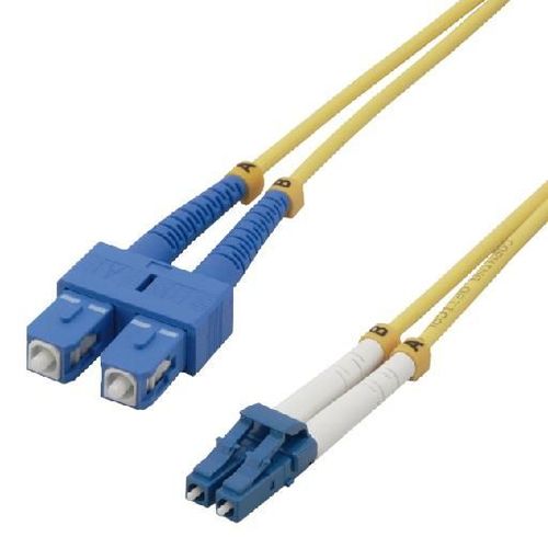 Mcl 10m Sc/lc Os2 Cble De Fibre Optique Multicolore, Jaune