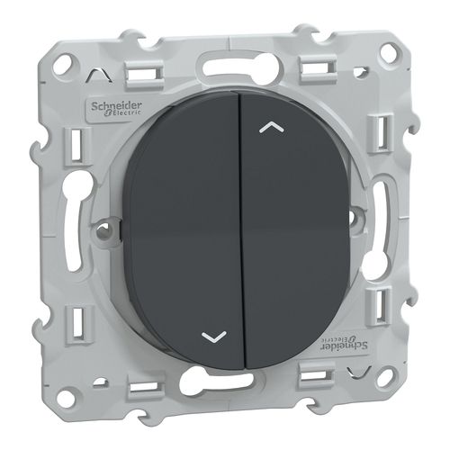 Mcanisme Commande Volet Roulant 2 Commandes Schneider Electric Ovalis Anthracite