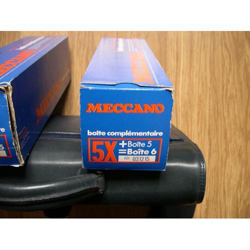 Meccano - Boite Bleue Complmentaire 5x, Rf 031215