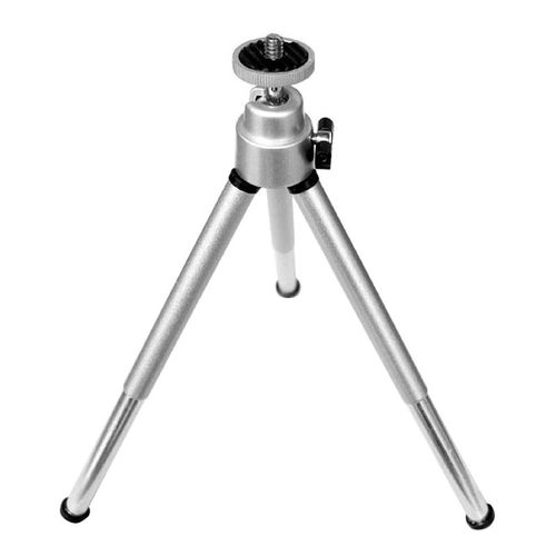 Mche - Mini Trpied Flexible En Alliage D'aluminium, Support  2 Sections Pour Projecteur Camra, Trpied De Bureau Pour Tlphone Portable