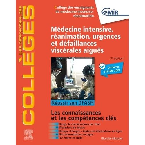 Mdecine Intensive, Ranimation, Urgences Et Dfaillances Viscrales Aigus    Format Grand Format 