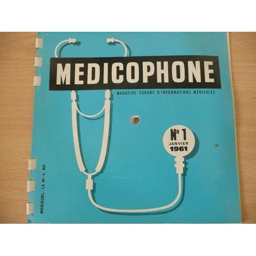 Medicophone Magazine Sonore D'informations Mdicales  N 1