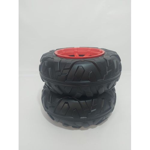 Medium - 2 Roues Avant Polaris 900 Rzr 12v Et Polaris Rzr 900 Xp 24 Volts, Pices D'origine Peg Perego, Medium