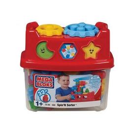 Mega Bloks 590 Jeux de construction 32 pieces Spin n Sorter Rakuten