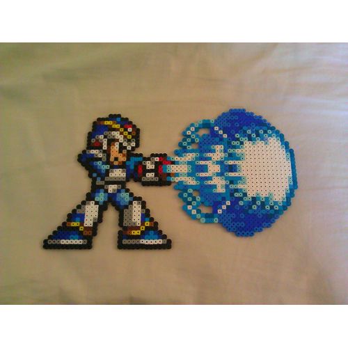 Megaman X-Buster Perler/Hama
