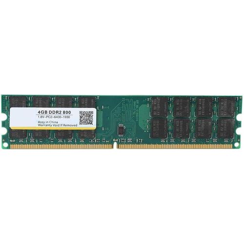 meimieshop-Mmoire Ddr2 800Mhz 4Go Pc2-6400,Module De Mmoire Pour Ordinateur De Bureau,Compatibles Avec Les Cartes Mres,1.8V 240Pin Haute Performance Barrette De Upgrade