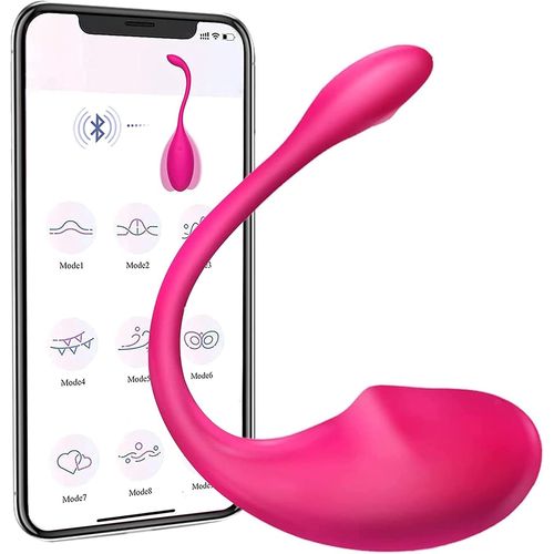Meimieshop-Vibromasseurs Feminin Gode Femme Sex-Vibromasseurs Feminin Clitoridien Sextoyse Femme Connecte Vibro Oeuf Vibrant Sextoys  Distance(Pink)
