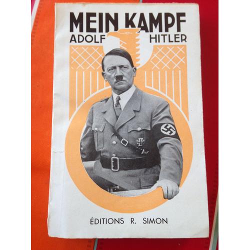 Mein Kampf, Mon Combat - Extraits Du Livre Accompagns De Commentaires Par L. Claudel   de Adolf Hitler -  L. Claudel  Format Broch 