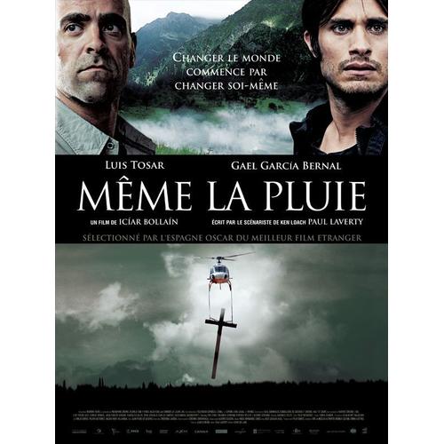 Mme La Pluie (Tambin La Lluvia) - Vritable Affiche De Cinma Plie -Format 40x60 Cm -De Icar Bollan Avec Gael Garca Bernal, Luis Tosar, Carlos Aduviri, Carlos Santos, Ral Arvalo - 2011