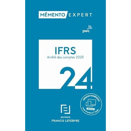 Ifrs - Arrt Des Comptes 2023    Format Grand Format 