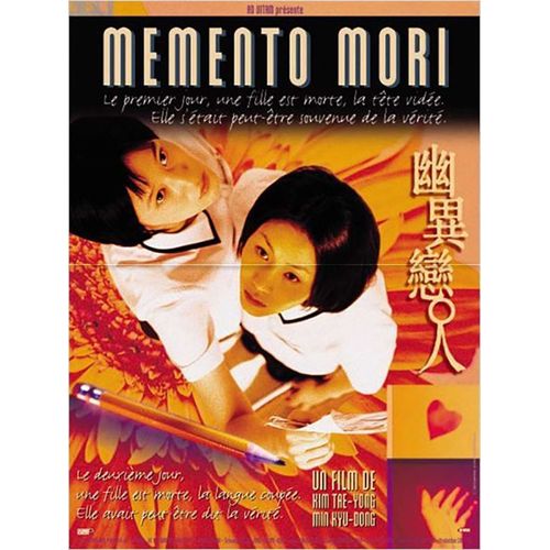Memento Mori - Vritable Affiche De Cinma Plie - Format 40x60 Cm - De De Kim Tae-Yong, Kyu-Dong Min Avec Kim Min-Sun, Park Yen-Jin, Lee Young-Jin, Jong-Hak Baek - 2002