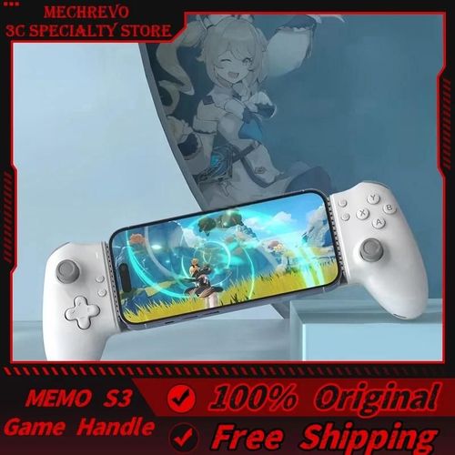 Memo S3 Manette De Jeu Type-C Contrleur De Tlphone Portable Effet Hall Poigne Extensible Bton Joystick Android Ps Jeu Cloud Personnalis B And Radiator