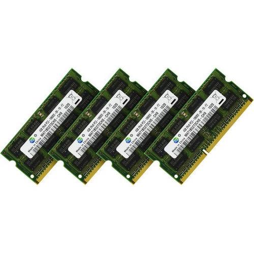 Mmoire RAM 16 Go (4 x 4 Go) SODIMM 1333 MHz DDR3 PC3-10600