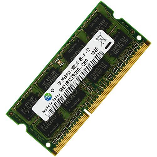 Mmoire 4 Go SODIMM 1333 MHz DDR3 PC3-10600