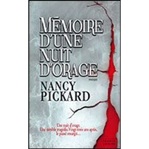 Mmoire D'une Nuit D'orage   de Nancy Pickard  Format Broch 