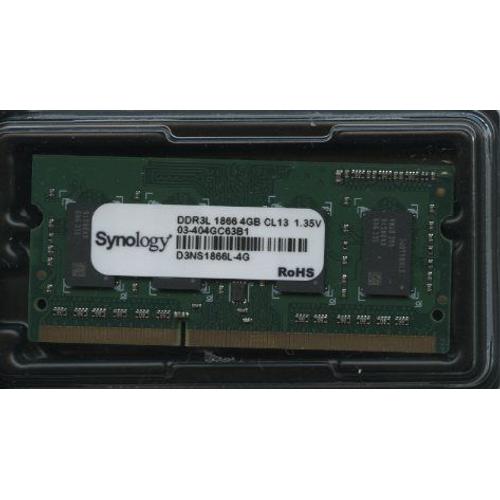 Memoire DDR3 204pin-SO DIMM SYNOLOGY D3NS1866L-4G