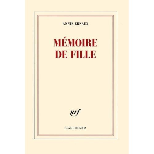 Mmoire De Fille    Format Grand Format 