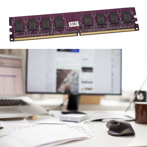 Mmoire De Serveur D'ordinateur De Bureau, Modle Ddr2, Capacit 2 Go, Frquence D'horloge 800/1.7 Mhz, Ram Pc2 6400, Dimm, Broches 240 Broches, Pour Amd