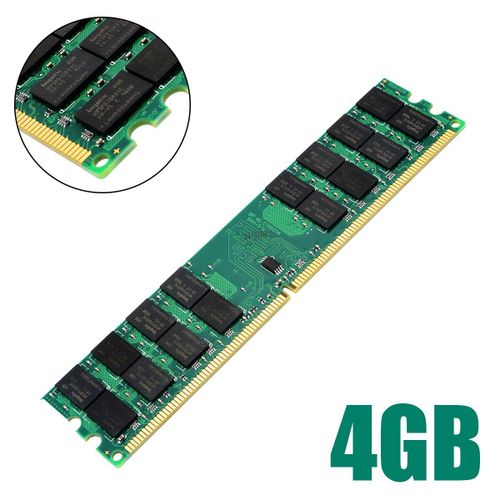 Mmoire De Serveur D'ordinateur De Bureau, Modle Ddr2, Capacit 4 Go, Frquence D'horloge Pc2-6400/800mhz, Ram Non Ecc, Broches 240pin, Carte Mre Amd