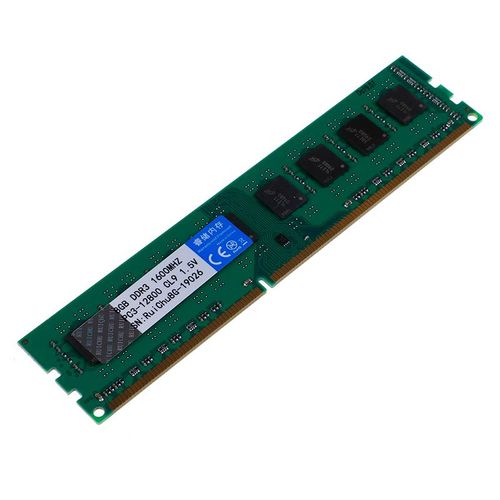 Mmoire de serveur d'ordinateur de bureau, modle DDR3, capacit 8 go, frquence d'horloge 1600MHZ, RAM, DIMM, tension 1.5V, broches 240pin