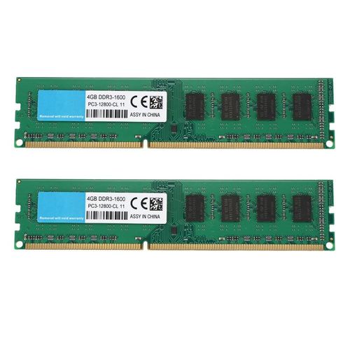 Mmoire de serveur d'ordinateur de bureau, modle DDR3 DIMM, capacit 4 go, frquence d'horloge 1600/PC3-12800 Mhz, Double face, capacit 1.5V, broches 240Pin