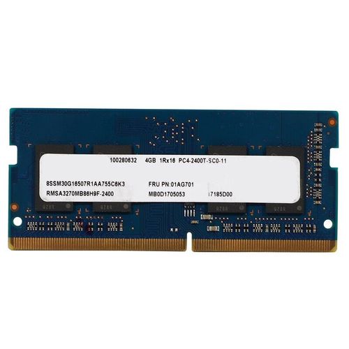 Mmoire de serveur d'ordinateur portable, modle DDR4, capacit 4 go, frquence d'horloge 2400/260 MHz, Ram, broches 1.2 broches, haute Performance, Sodimm V