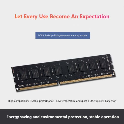 Mmoire de serveur d'ordinateur de bureau, modle DDR3, capacit 4 go 8 go, frquence d'horloge 240/1333/1600MHz, RAM, broches 1600