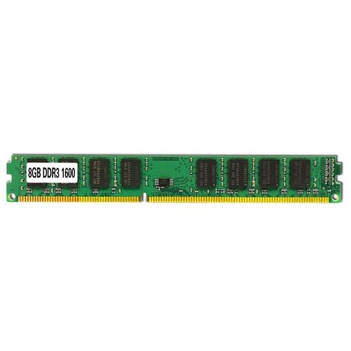Mmoire de serveur d'ordinateur de bureau, modle DDR3, capacit 8 go, frquence d'horloge 1600/PC3-12800 Mhz, Module de mmoire vive, Double face, 16 particules, DIMM, 240 broches