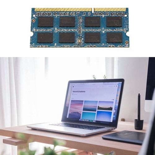 Mmoire De Serveur D'ordinateur Portable Amd, Modle Ddr3, Capacit 2 Go, Frquence D'horloge 1333/Pc3-10600 Mhz, Broches 204 Broches, Tension 1.5v, Mmoire Sodimm