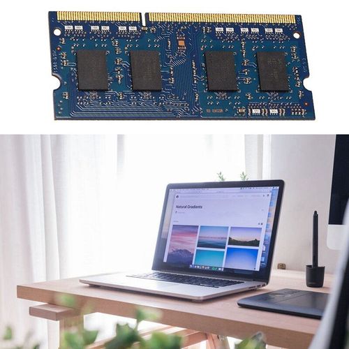 Mmoire De Serveur D'ordinateur Portable Amd, Modle Ddr3, Capacit 4 Go, Frquence D'horloge 1600/Pc3-12800/204 Mhz, Broches Sodimm, Ram Bleue
