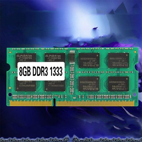 Mmoire de serveur d'ordinateur portable, modle DDR3, capacit 2 go 4 go 8 go, frquence d'horloge SO DIMM/PC3 10600/1333/PC3 10600/1333MHz, broches 204PIN