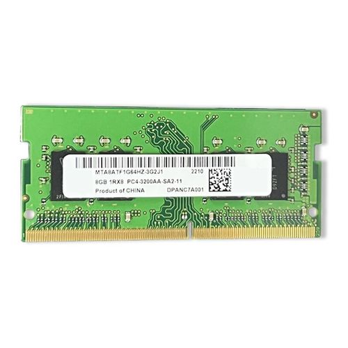 Mmoire de serveur d'ordinateur portable, modle DDR4, capacit 8 go, frquence d'horloge 3200/260 Mhz, RAM PC4-25600 broches, tension 1.2V