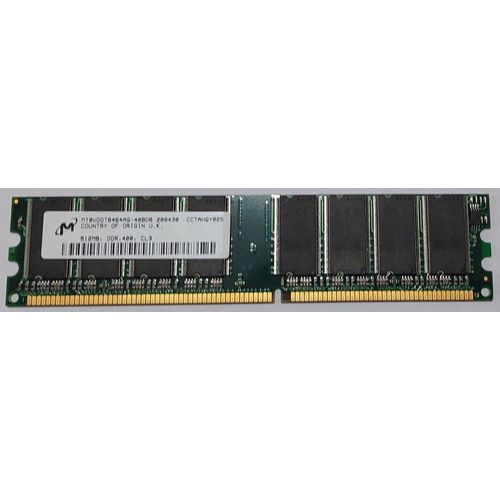Mmoire DIMM 512Mb DDR 400 CL3