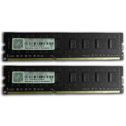 Mmoire LONG DIMM DDR3 G.Skill DIMM 4 GB DDR3-1333 Kit F3-10600CL9D-4GBNS, srie NS, Retail Lite 4 GB CL9 09/09/24 2 barettes