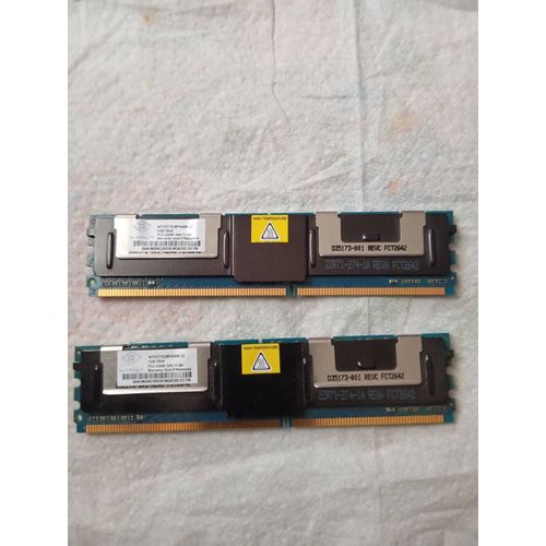 Mmoire NANYA NT1GT72U8PA4BN-3C 1 Go ( 2 x 1 Go) DDR2 SDRAM DIMM 240 broches
