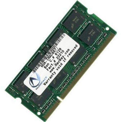 Mmoire NUIMPACT 2 Go SODIMM DDR2 800 (PC 6400 ) Mac Intel Avril 2008