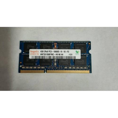 Mmoire RAM Hynix HMT351S6BFR8C-H9 4 Go 1333 MHz - PC3-10600S (DDR3-1333) DDR3 SODIMM