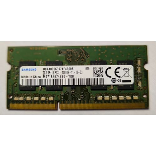 Mmoire Samsung  M471b5674eb0-yk0 - Pc3l-12800s (DDR 3) SO-DIM