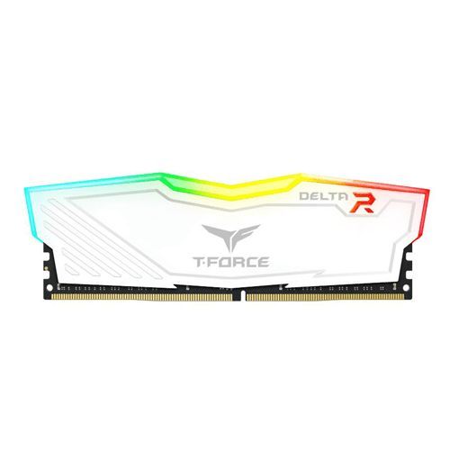 MEMOIRE TEAM GROUP 4GB DDR4 2400MHz CL15 T-FORCE Delta Blanc