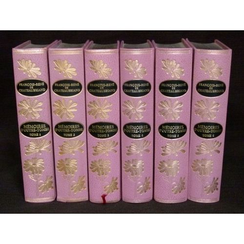 Mmoires D'outre-Tombe   de Franois-Ren de Chateaubriand  Format Beau livre 