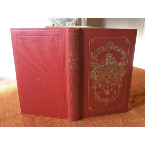 Mmoires D'un Ane , Comtesse De Sgur , Illustr De 75 Vignettes Par H. Castelli , Nouvelle dition , Hachette Et Cie , Bibliothque Rose   