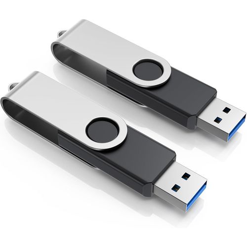 Memory Sticks Cl USB 3.0 16 Go avec 2 packs-Lecteur flash portable multicolore 16 Go,cl mtallique pivotante,multipack Pen Drives,stockage de donnes pivotant