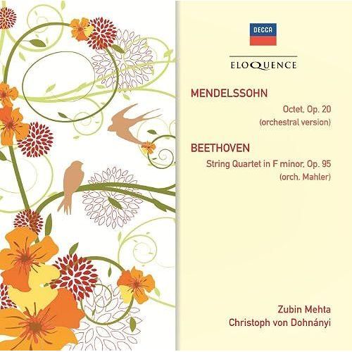 Mendelssohn: Octet & Beethoven: String Quartet In - Zubin Mehta
